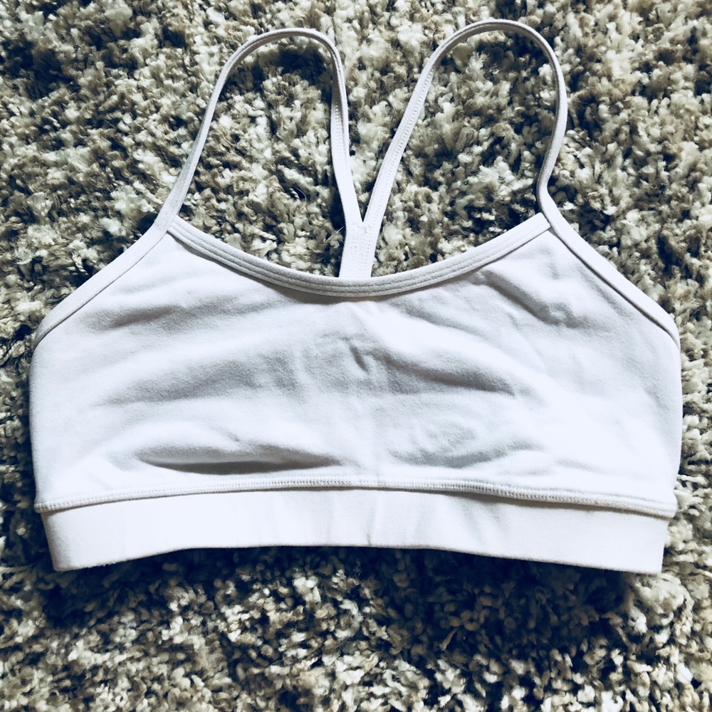 Lululemon Never worn white sports bra